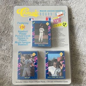 Sealed classic Major League Baseball set